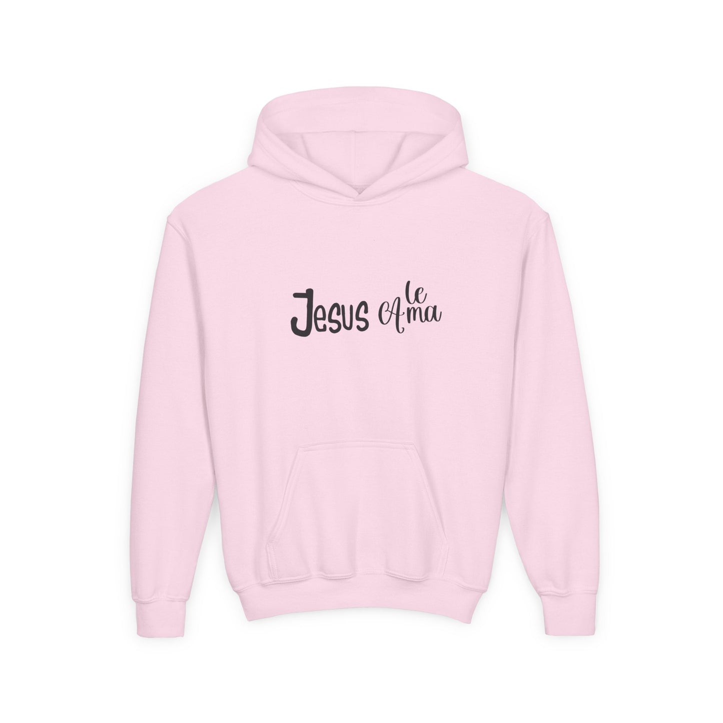 Youth Faith Hoodie — "Jesus Te Ama" / Somos Mi Fe Church Sweatshirt