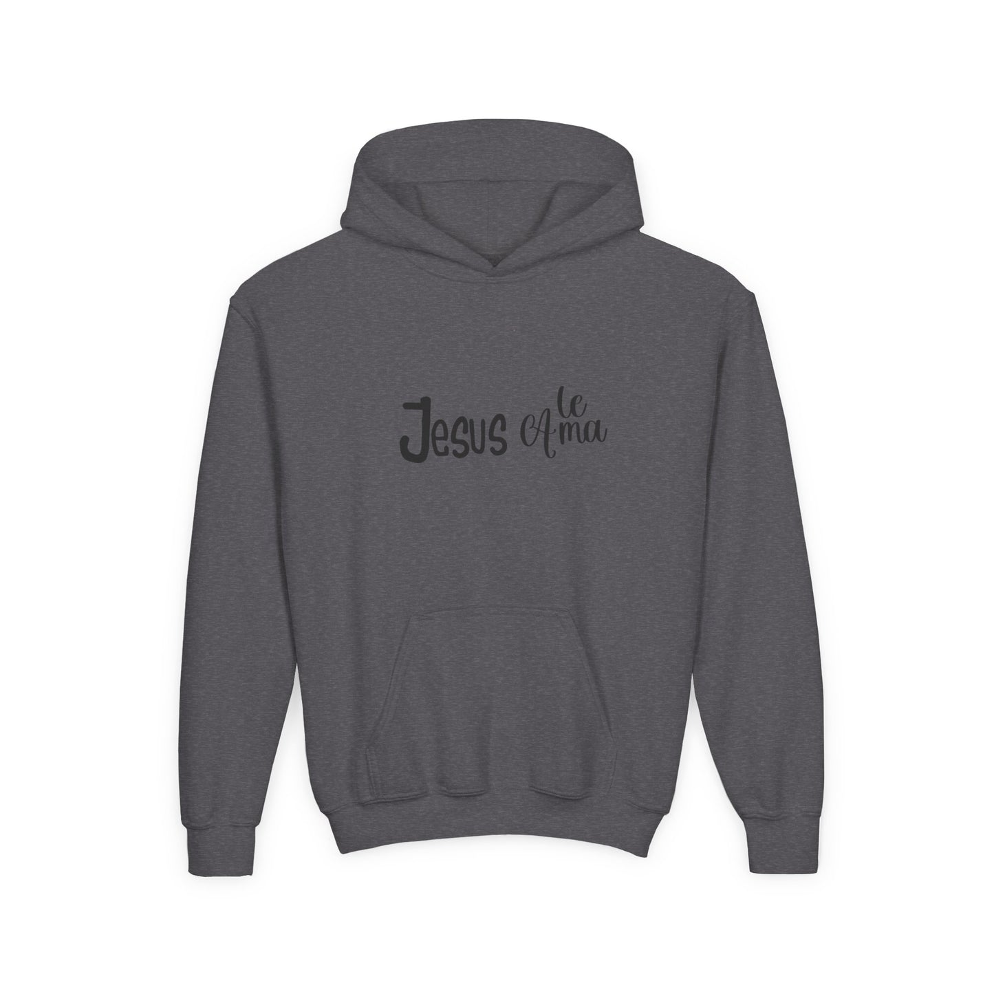 Youth Faith Hoodie — "Jesus Te Ama" / Somos Mi Fe Church Sweatshirt