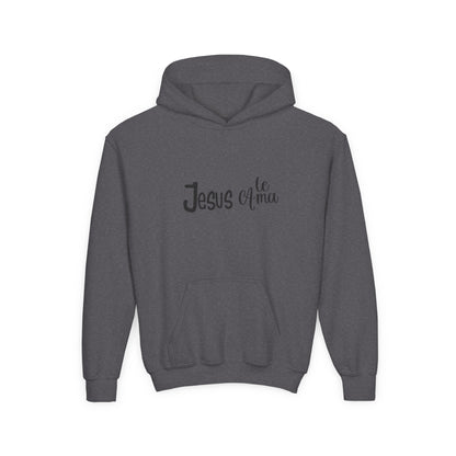 Youth Faith Hoodie — "Jesus Te Ama" / Somos Mi Fe Church Sweatshirt