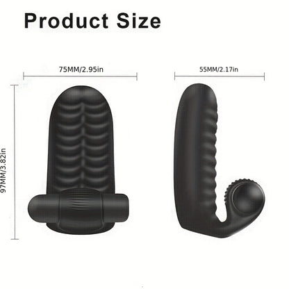 Ultimate Finger Vibrator - 10 Modes, USB Charging, Waterproof - Maximize Your Pleasure!