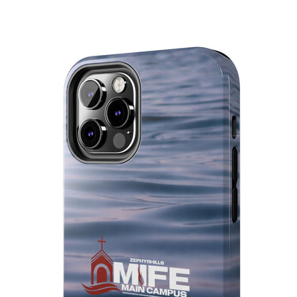 Tough Phone Case — MFE Main Campus Navy Wave Protective Cover