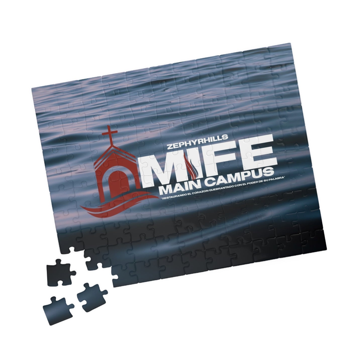 Church Campus Logo Puzzle — Zephyrhills MIFe Main Campus Jigsaw