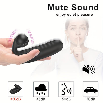 Ultimate Finger Vibrator - 10 Modes, USB Charging, Waterproof - Maximize Your Pleasure!