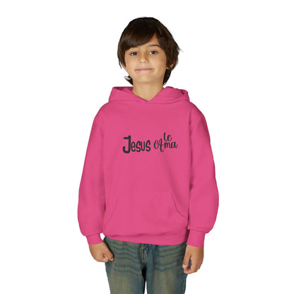 Youth Faith Hoodie — "Jesus Te Ama" / Somos Mi Fe Church Sweatshirt