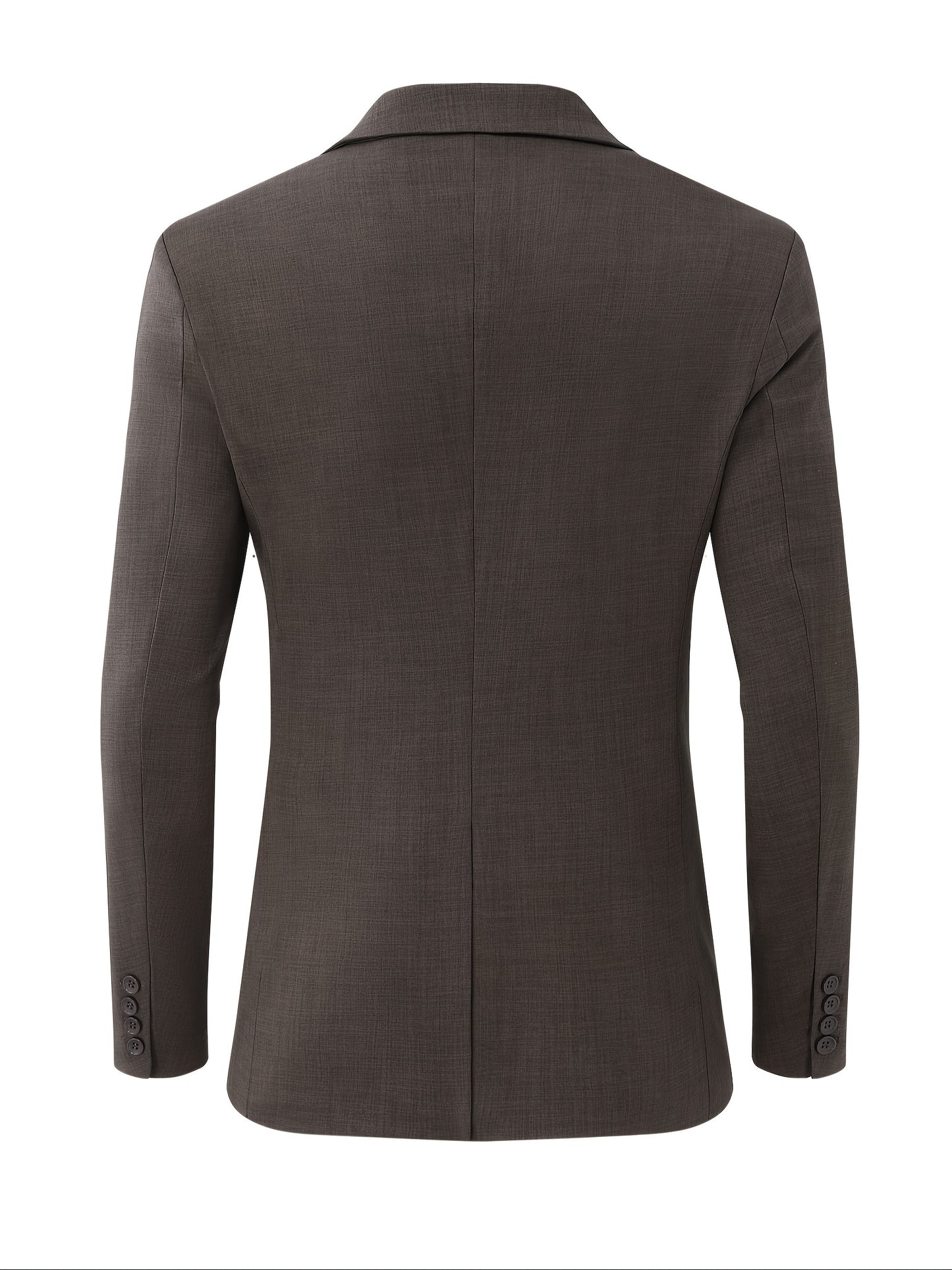 Chaqueta Blazer Casual para Hombre, Chaqueta de Traje de Un Botón, Chaquetas Ajustadas, Abrigo Deportivo Ligero