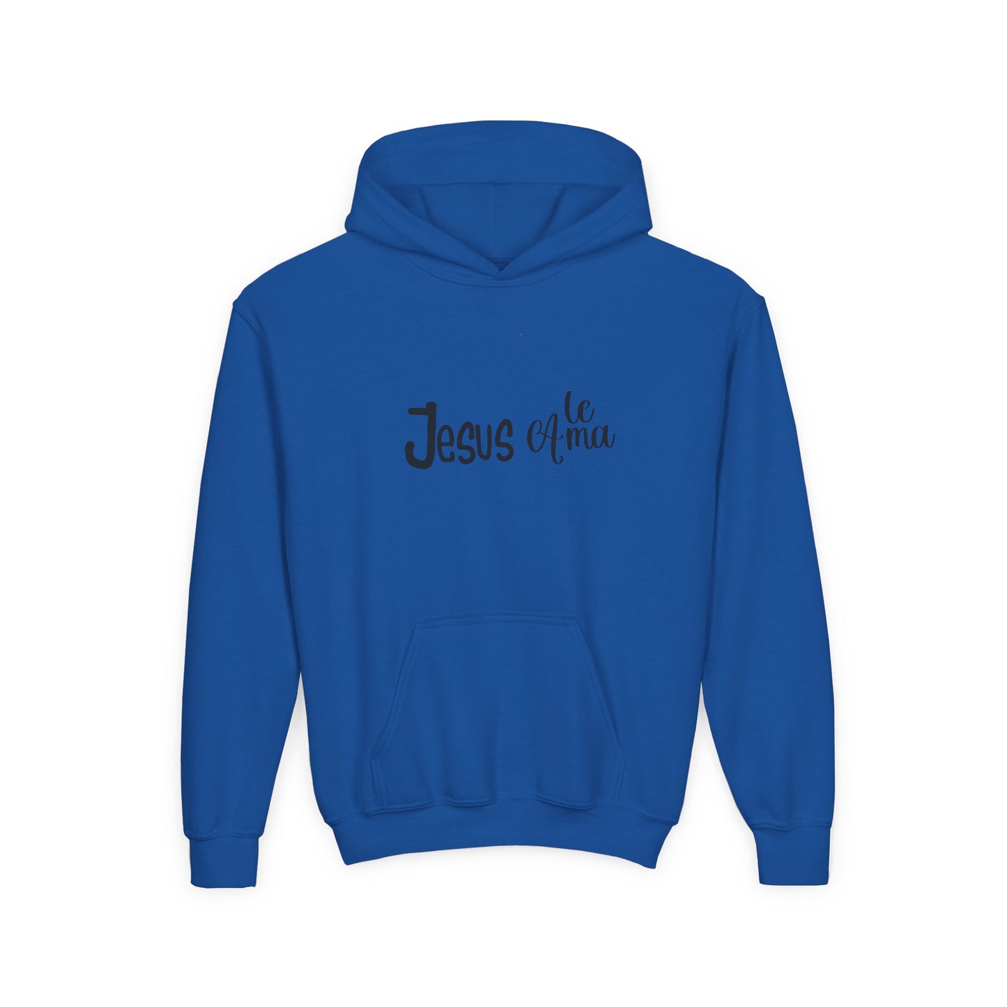 Youth Faith Hoodie — "Jesus Te Ama" / Somos Mi Fe Church Sweatshirt