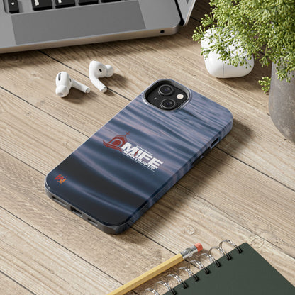 Tough Phone Case — MFE Main Campus Navy Wave Protective Cover