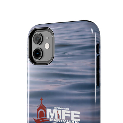 Tough Phone Case — MFE Main Campus Navy Wave Protective Cover