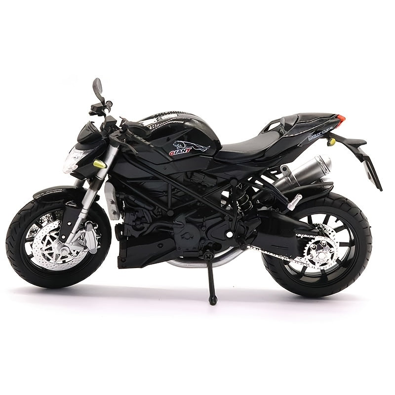 Aleación 1:12 modelo de motocicleta genial, juguetes para niños Autobike Autocycle, adorno para el hogar