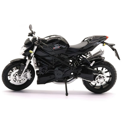 Aleación 1:12 modelo de motocicleta genial, juguetes para niños Autobike Autocycle, adorno para el hogar