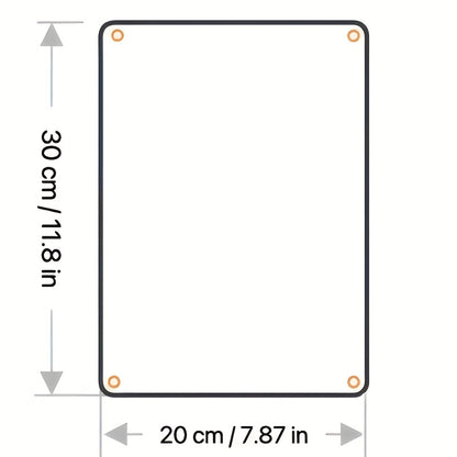 1pc, Señal De Lata Decorativa De Pared, Señales De Metal De Advertencia De Novedad, Señal De Metal De Caca De Perro, Señal De Metal De Zona Sin Caca (8''x12''/20cm*30cm)