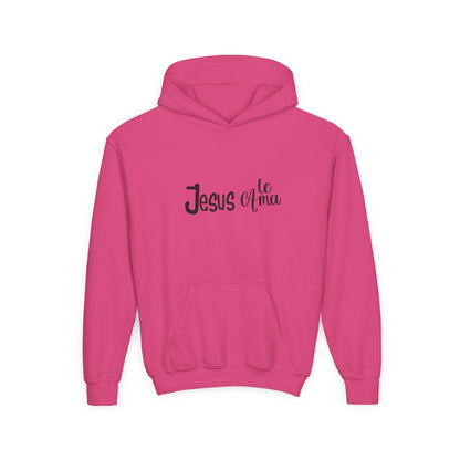 Youth Faith Hoodie — "Jesus Te Ama" / Somos Mi Fe Church Sweatshirt