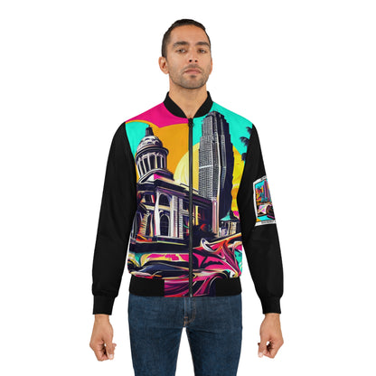 Chaqueta bomber para hombre (AOP) 
