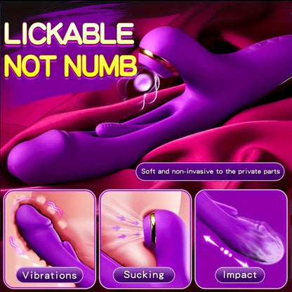 Indulge in Ultimate Pleasure with our Rechargeable Rabbit Vibrator - 7 Vibration Modes & Waterproof!