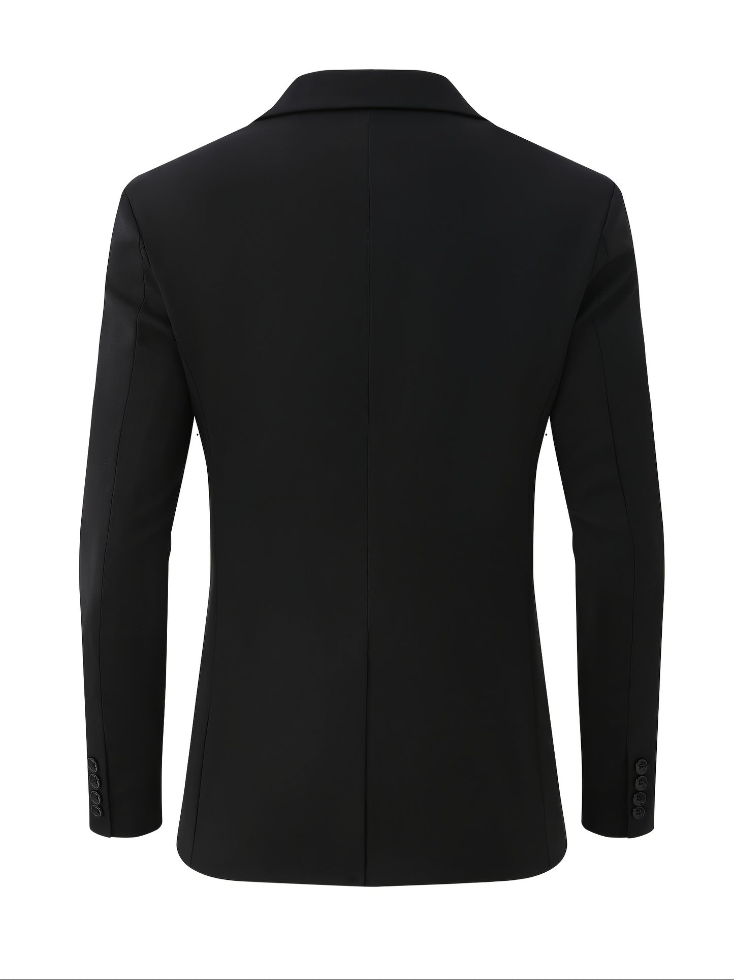 Chaqueta Blazer Casual para Hombre, Chaqueta de Traje de Un Botón, Chaquetas Ajustadas, Abrigo Deportivo Ligero