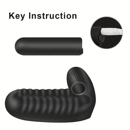 Ultimate Finger Vibrator - 10 Modes, USB Charging, Waterproof - Maximize Your Pleasure!