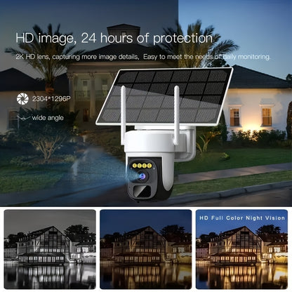 Protect Your Home with Our 5MP Solar Wireless Security Camera - Limited Time Offer!
