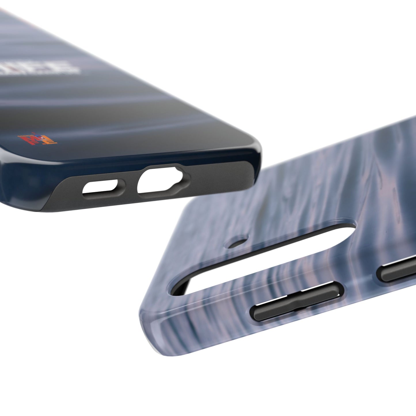Tough Phone Case — MFE Main Campus Navy Wave Protective Cover