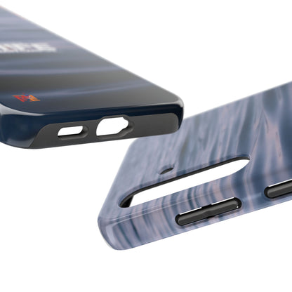 Tough Phone Case — MFE Main Campus Navy Wave Protective Cover