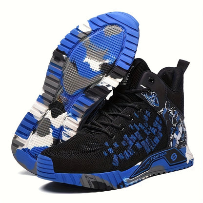 Zapatos de Seguridad Antideslizantes con Punta de Acero para Hombre - Ligeras y Transpirables