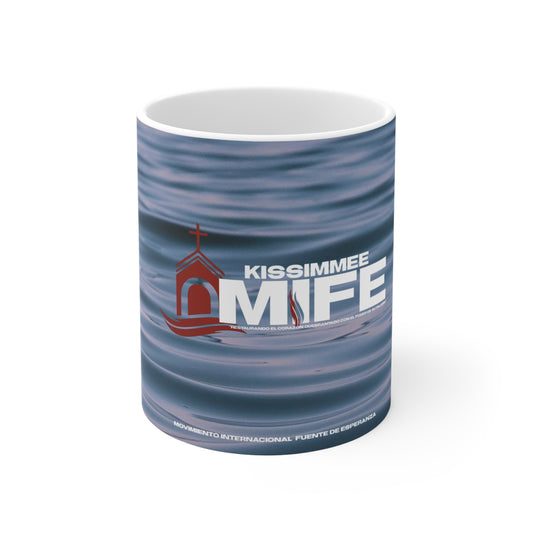 Kissimmee MIFE 11oz Coffee Mug — Nautical Church Logo Souvenir