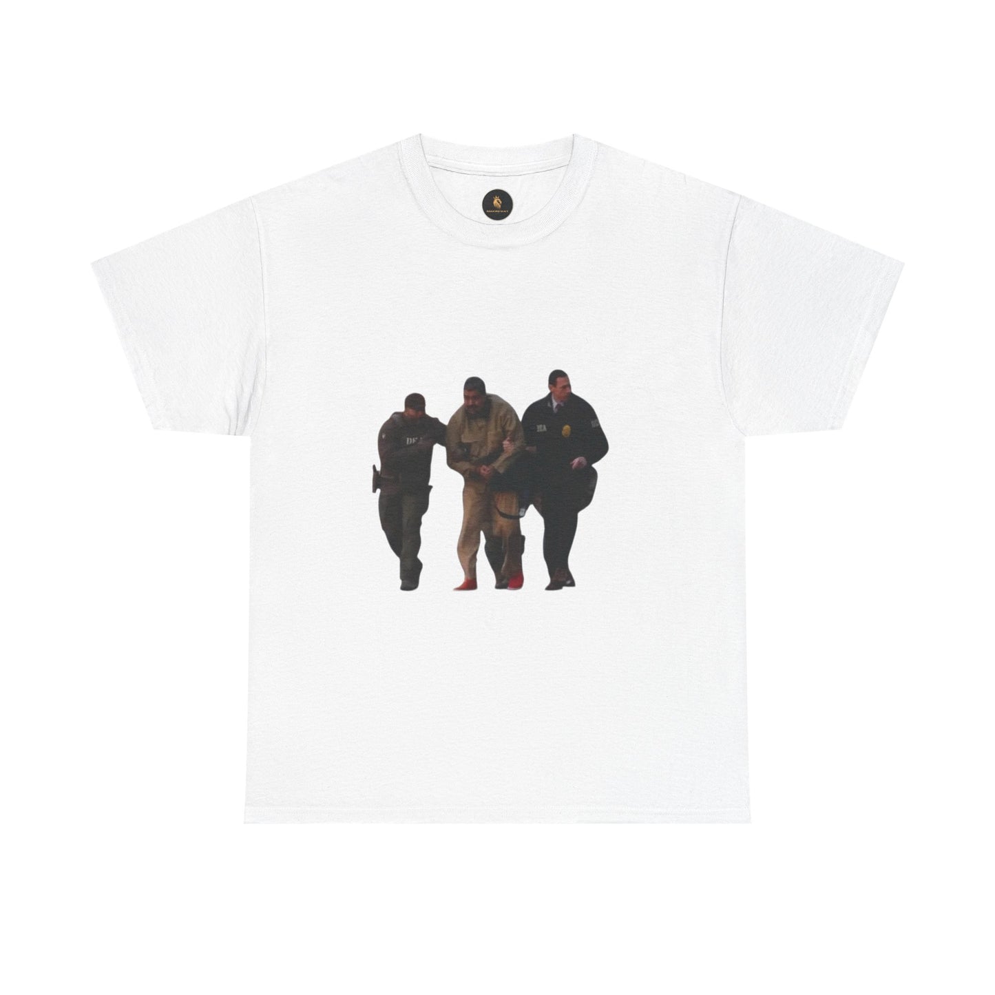 Graphic Tee — Three Figures Vintage Silhouette Shirt