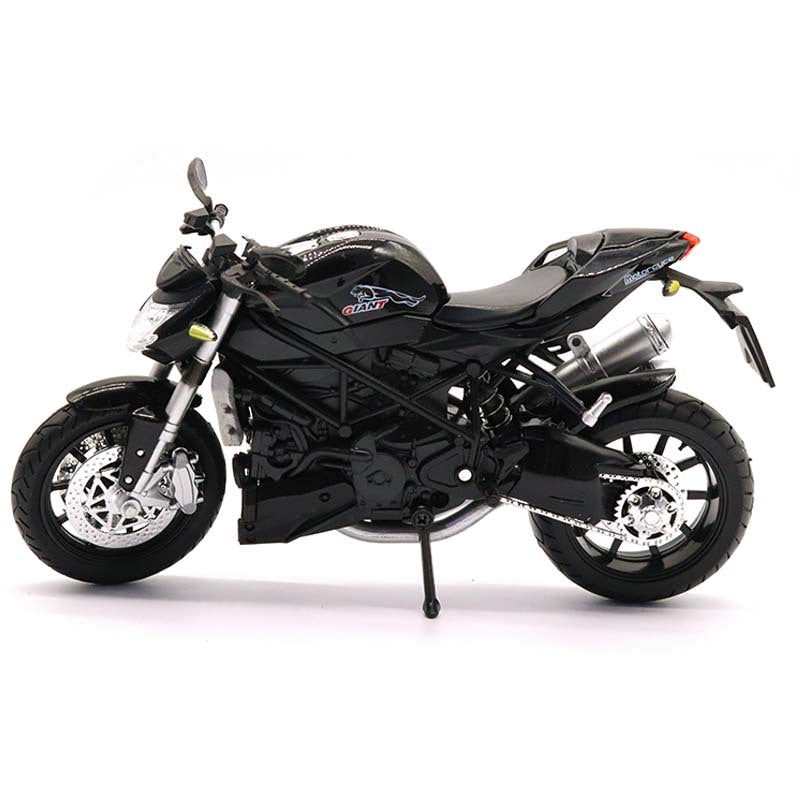 Aleación 1:12 modelo de motocicleta genial, juguetes para niños Autobike Autocycle, adorno para el hogar