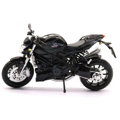 Aleación 1:12 modelo de motocicleta genial, juguetes para niños Autobike Autocycle, adorno para el hogar