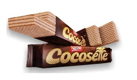 Cocosette, galleta de oblea rellena con crema de coco, (paquete de 0.74 - 1.76 oz. cada una) - 37 oz
