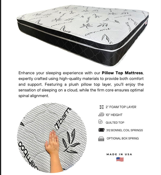 Queen Pillow Top