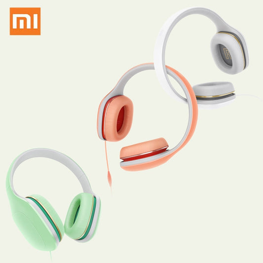 Original Xiaomi Mi Headphone Easy Version 3.5mm Wired With Microphone Volume Control Earphone Hands-free Headset