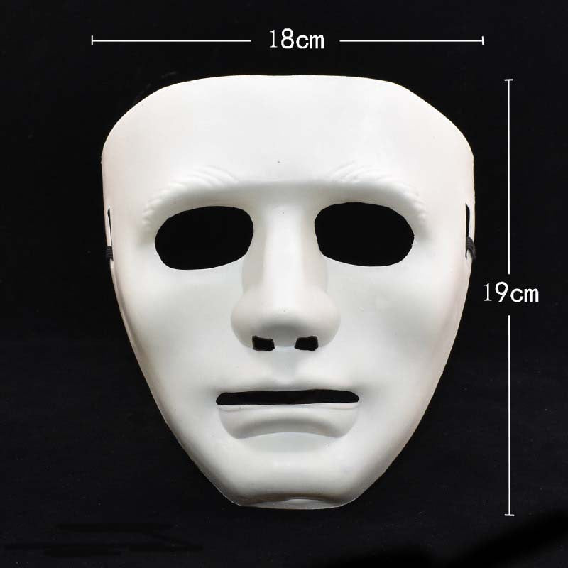 Movie Masquerade Anonymous Face Mask Halloween Party Cosplay Masks Props for Adult Kids Film Theme Mask Anime Costumes Supplies