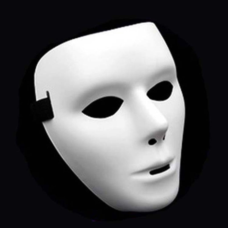 Movie Masquerade Anonymous Face Mask Halloween Party Cosplay Masks Props for Adult Kids Film Theme Mask Anime Costumes Supplies