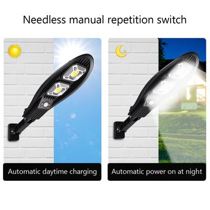 Outdoor Lamp, Sunlight Powered Waterproof PIR Motion Sensor Street Light for Garden Decoration