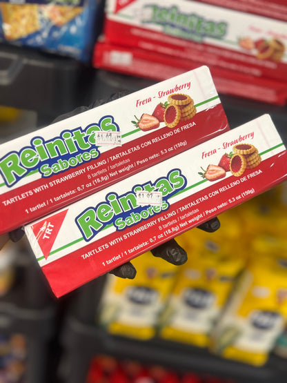 Reinitas - Galletas rellenas de chocolate, paquete de 24 (5.29 onzas cada una) - Concha crujiente con centro de chocolate cremoso