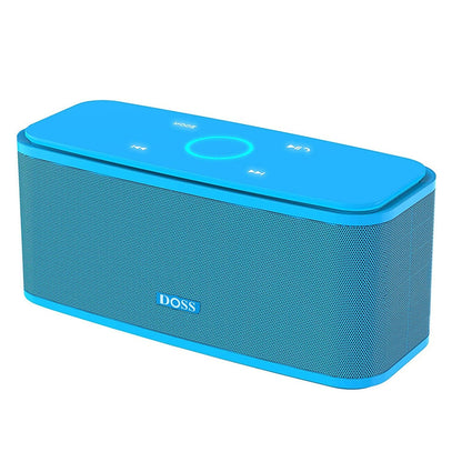 DOSS SoundBox Wireless Bluetooth Speaker TWS Touch Control IPX5 Waterproof Mini Portable Sound Box Stereo Bass Computer Speakers