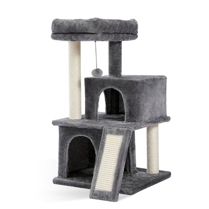 2022 New Design Luxury Large Cat Climbing Frame Multi-Layer Scratching Post With Resistant Sisal Cat Tree Kittern Playground