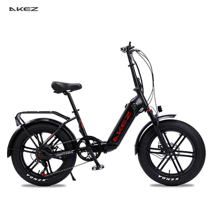 Folding electric bicycle 48V750W high-power electric bicycle women's electric bicycle motorcycle rough tire electric bicycle