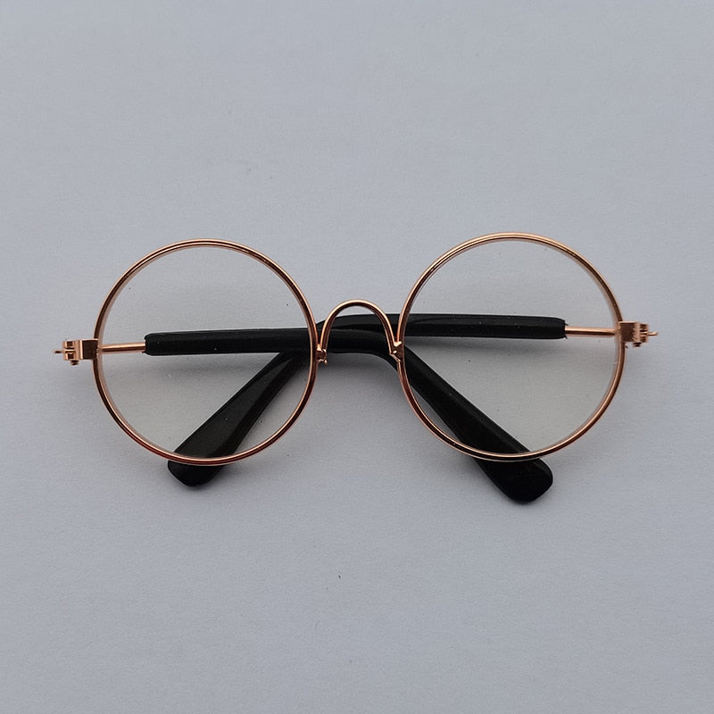 Lovely Vintage Round Cat Sunglasses Reflection Eye wear glasses For Small Dog Cat Pet Photos Pet Products Props Accessories