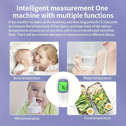 Stay Healthy with Our Non-Contact Digital Thermometer - Perfect for All Ages!