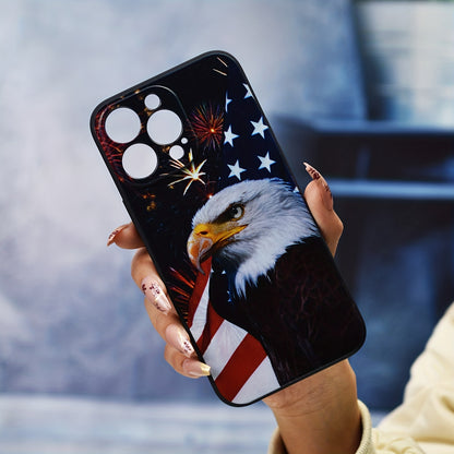 Ultimate Protection for Your iPhone - Eagle Pattern Protective Case - Slim, Durable, and Compatible with Multiple Models