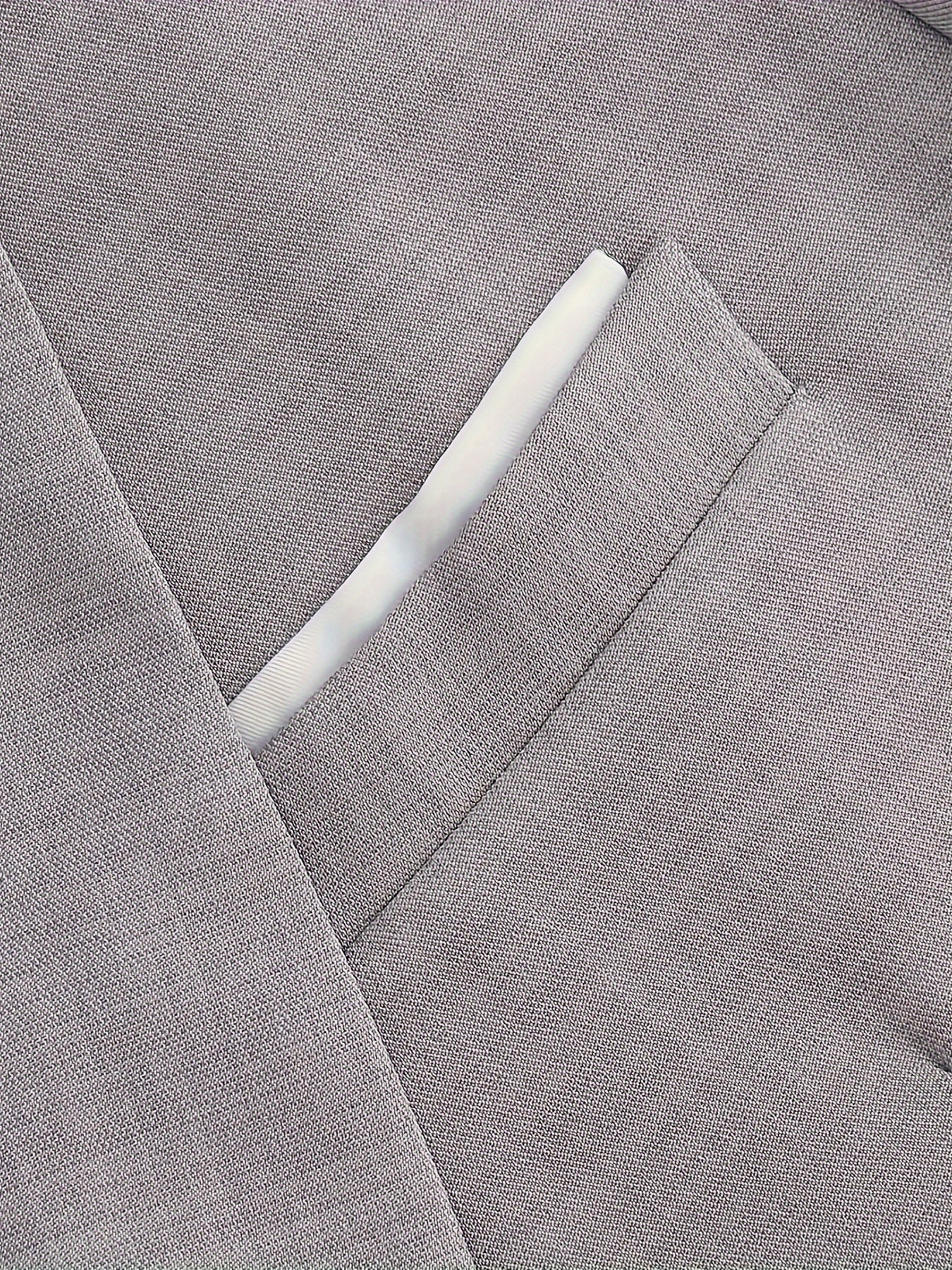 Chaqueta Blazer Casual para Hombre, Chaqueta de Traje de Un Botón, Chaquetas Ajustadas, Abrigo Deportivo Ligero