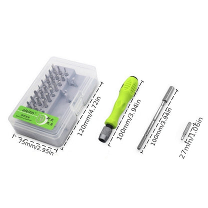 Herramienta de reparación 32 en 1 Juego de destornilladores Mini kit de puntas magnéticas de precisión Reparación de la cámara del iPad del teléfono móvil