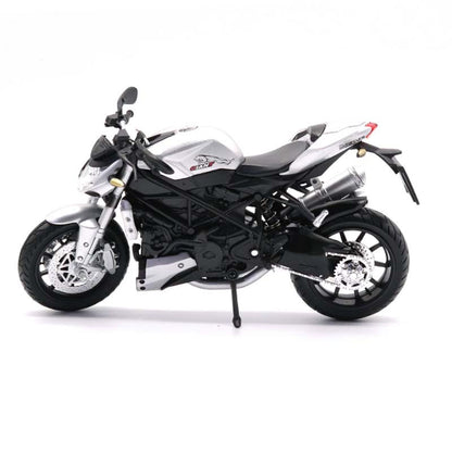 Aleación 1:12 modelo de motocicleta genial, juguetes para niños Autobike Autocycle, adorno para el hogar