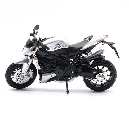 Aleación 1:12 modelo de motocicleta genial, juguetes para niños Autobike Autocycle, adorno para el hogar
