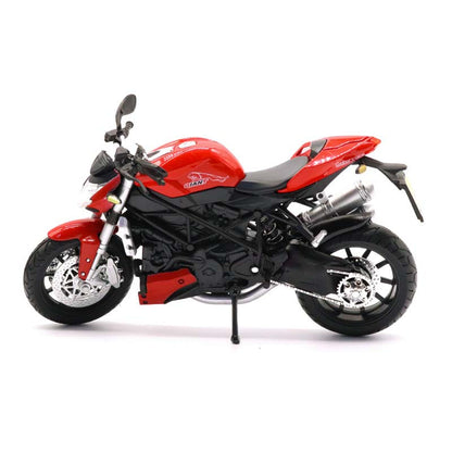 Aleación 1:12 modelo de motocicleta genial, juguetes para niños Autobike Autocycle, adorno para el hogar