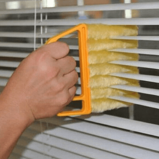 1 Unidad, Cepillos Para Limpieza De Ventanas, Persianas Lavables, Colectores De Polvo Para Aire Acondicionado, Microfibras Útiles, Plumero Para Aire Acondicionado