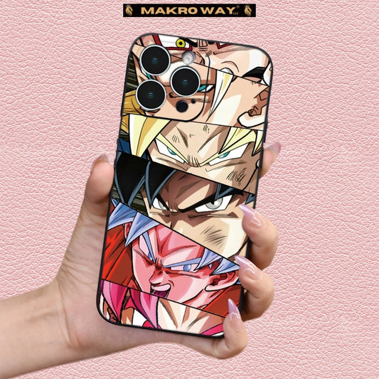 Anime Phone Case - Shockproof for iPhone 15/14/13/12/11 Pro Max - Perfect Gift for Birthdays, Halloween, Christmas
