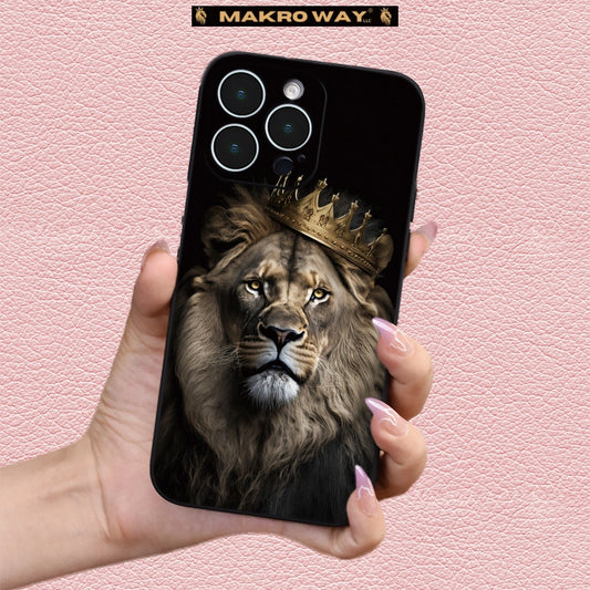 Creative Lion King Phone Case for iPhone 15-7, TPU Material, ID: NA29674