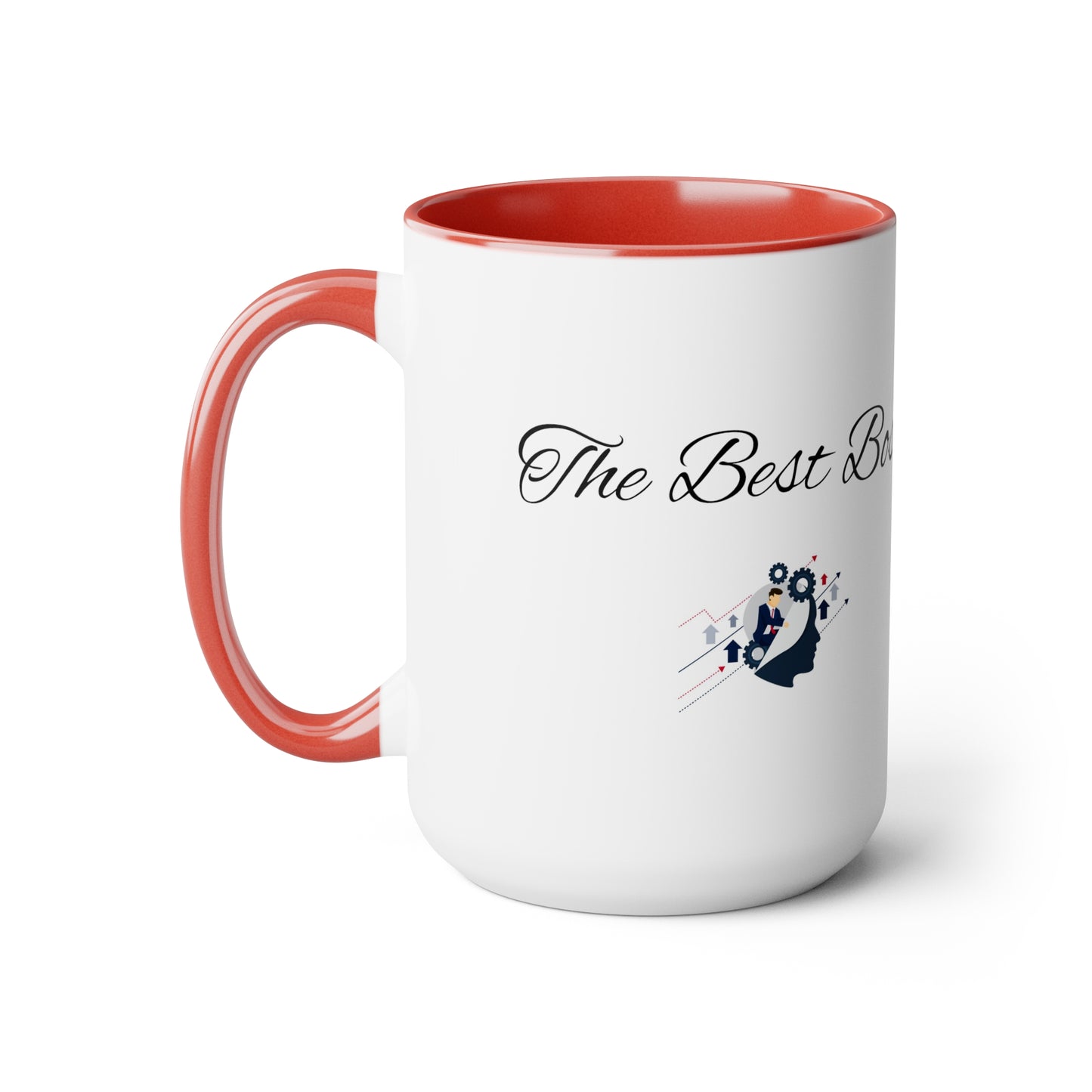 Two-Tone Coffee Mugs, 15oz